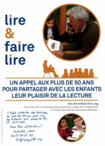 Lire et faire Lire… on a besoin de vous