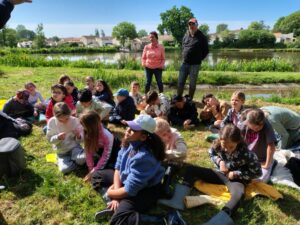 CE2 : pêche à l’épuisette !
